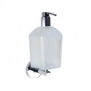 DISPENSER DA PARETE CRISTALLO ACIDATO PER SUPPORTO